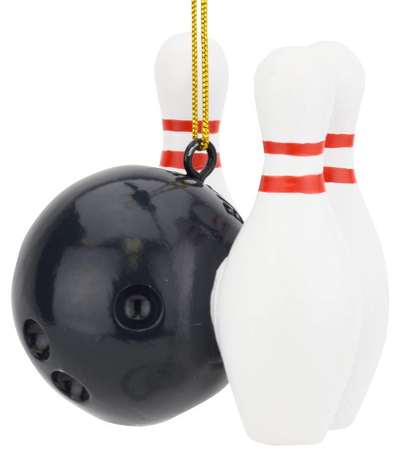 Tree Buddees Bowling Ball and Pins Christmas Ornaments - Image 3